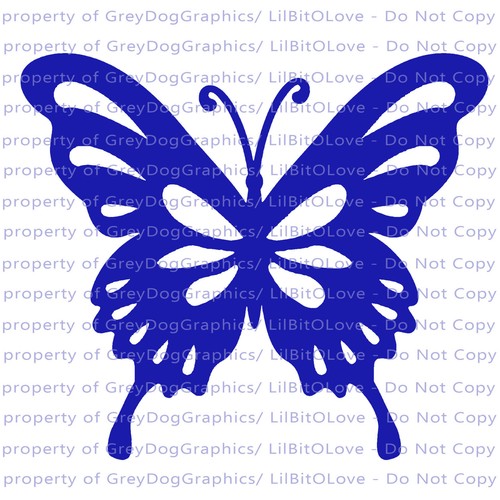 Tear Drop Butterfly Vinyl Decal Auto Tattoo Sticker Curly Car Vehicle - Picture 2 of 10