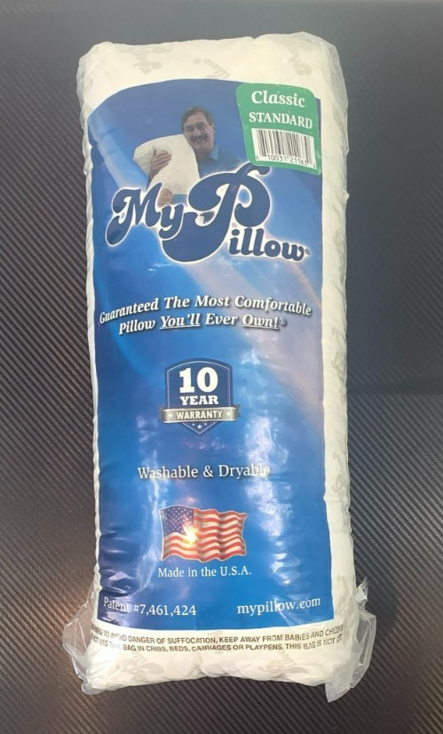 MyPillow Standard Classic Pillow Firm 18.5-inch x 26-inch Ma