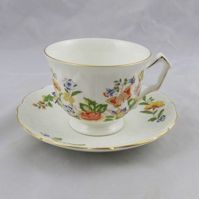 Aynsley Cottage Garden Cup & Saucer England Multiple Available