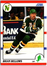 1990-91 Score Hottest and Rising Stars #3 Brian Bellows