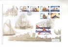 2001 JERSEY - NAVAL CONNECTIONS - LARGE MERCURY FDC FROM COLLECTION B4