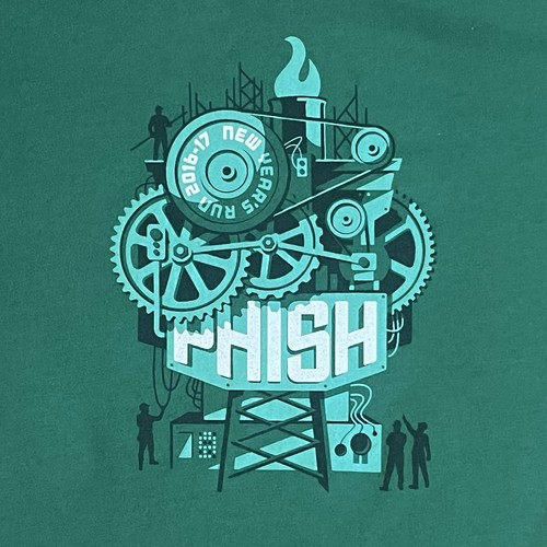 Phish New Years Run 2016-2017 Madison Square Garden T-Shirt Large - Bild 10 von 14
