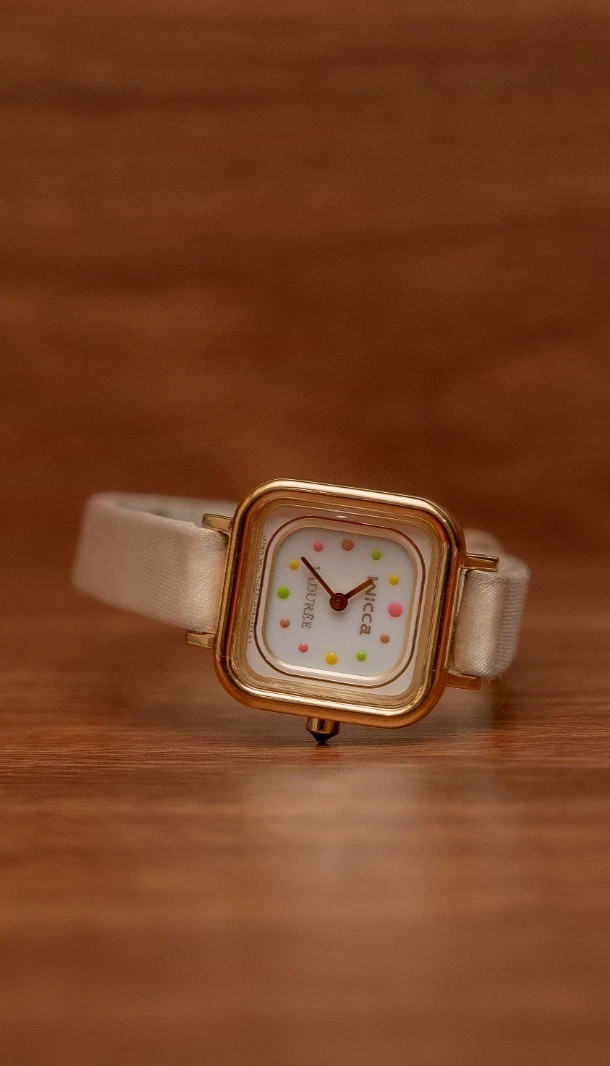 CITIZEN wicca × LADUREE solar Watch Limited White… - image 5