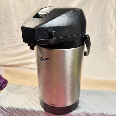 Curtis ThermoPro 2.2L Lever Airpot Coffee Dispenser   Tested, Clean