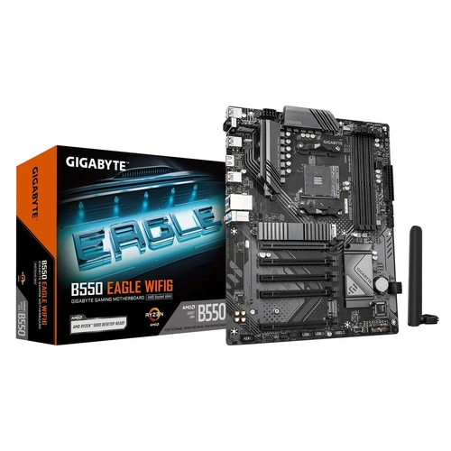 Scheda Madre Gigabyte EAGLE Intel Wi-Fi 6 AMD B550 AMD AM4