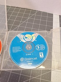 Skies of Arcadia Dreamcast Discs ONLY Disc 2 Has Crack Disc 1 Needs Resurfacing 