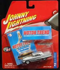 2003 Johnny Lightning "Motor Trend" 1958 Ford Thunderbird  - Silver
