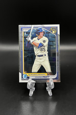 Cooper Pratt 2024 1st Bowman Chrome Rookie Prospect Base #BCP-137 Brewers