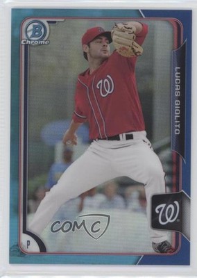 2015 Bowman Draft Chrome Blue Refractor 25/150 Lucas Giolito #39 0q5