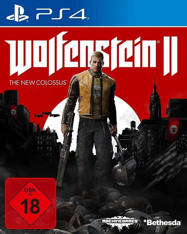 Wolfenstein II The New Colossus - PlayStation 4 / PS4 - Bild 1 von 1