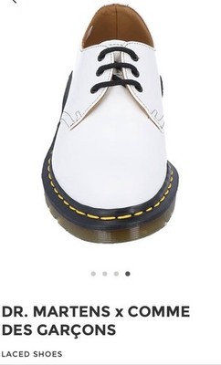 Dr. Martens x Comme Des Garcon Lace Up Oxford s US 6 New W/ Box Made in England!