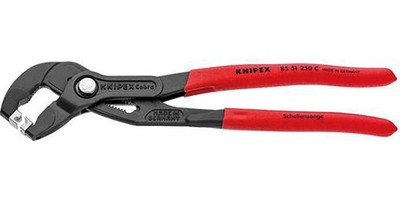 KNIPEX Tools Hose Clamp Pliers for Click Clamps 10-Inch, Multi