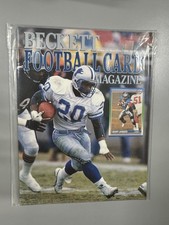 Beckett Football Card Magazine May/ June 1990 Barry Sanders On The Cover 