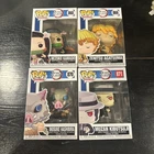 Demon Slayer Funko Pop Lot of 4 Nezuko, Zenitsu, Inosuke, Muzan Kibutsuji