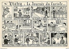 AK - 03 - Vichy - Tag des Kuristen - Multiviews - Zeichnungen - Illustra
