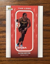 2025 Panini Instant WNBA The Logo Aliyah Boston /1447 #LOGO-17 Indiana