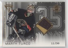 2003 Pacific Private Stock Titanium Hobby Jersey Number 11/50 Marty Turco 0uj7