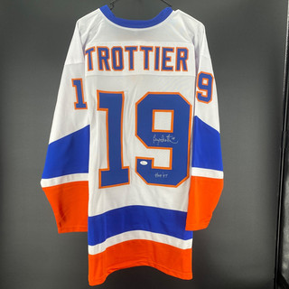 Bryan Trottier JSA Autographed Jersey #19 New York Islanders WP918370 HOF 97 NY