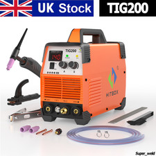 HITBOX 2 IN 1 HF TIG Welding Machine DC 220V 160A TIG MMA IGBT Welder Post Gas