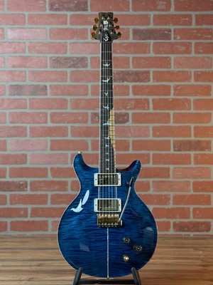 PRS Santana Retro 10-Top Ziricote Fingerboard Electric Guitar - Custom Blue