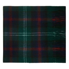 Oxfords Cashmere 100 Lambswool Sutherland Plaid Tartan Scarf