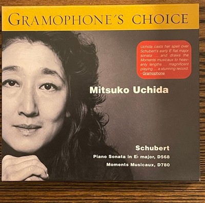 Mitsuko Uchida Schubert Piano Sonata Moments Musicaux CD Philips : VG