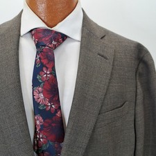 Brooks Brothers Vitale Barberis Canonico 46L Traditional Blazer Jacket Brown