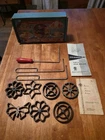 Vintage Griswold Patty Molds Cast Iron Molds