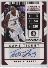 2020 Contenders Draft Picks Sticker Game Ticket Red Trent Forrest #129 Auto 0kb5