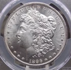1896 "P" Morgan SILVER Dollar $1 PCGS MS65 #755 Gem BU Uncirculated ECC&C, Inc.