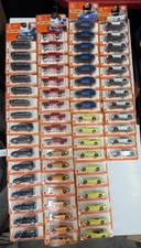 2023 MATCHBOX SHORT CARD LOT OF 85 NEW! Tesla,Gladiator,F150,Porsche,Camaro, +