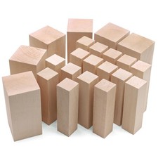 22PCS Basswood Carving Block, Whittling Wood Carving Kit, Carving Soft Wooden...