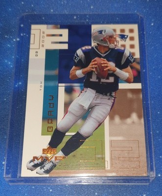 2002 Upper Deck MVP Tom Brady #137 New England Patriots 