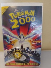 Pokemon 2000 The Movie VHS Tape. used. 2000. collector coin/card/inserts...