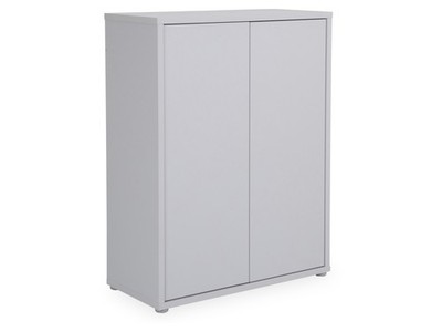 Kommode ALDA BHT 75x99x35 cm grau Sideboard Bürokommode Anrichte