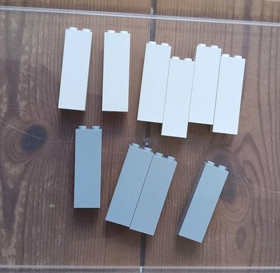 Konvolut 10 x LEGO Steine 1x2x5 Brick Einzelteile