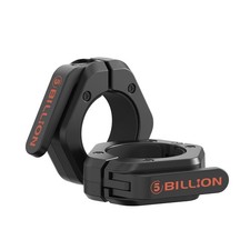 Olympic Barbell Clamps 2 inch Clips Pair Collars for Black