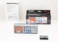   Very good condition  Boss TU-15 Chromatic Tuner From Japan US Stock 