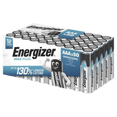 Energizer Max Plus LR03 Micro AAA Batterie 50er Karton