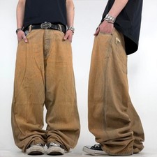 Vintage y2k rare grunge baggy wide leg faded akademiks skater jeans