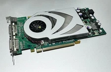 nVidia Geforce 7800GT 256MB Graphics Card For Apple PowerMac G5 Late 2005