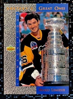 1993-94 Upper Deck - Gretzky's Great Ones Mario Lemieux #GG4 - Penguins