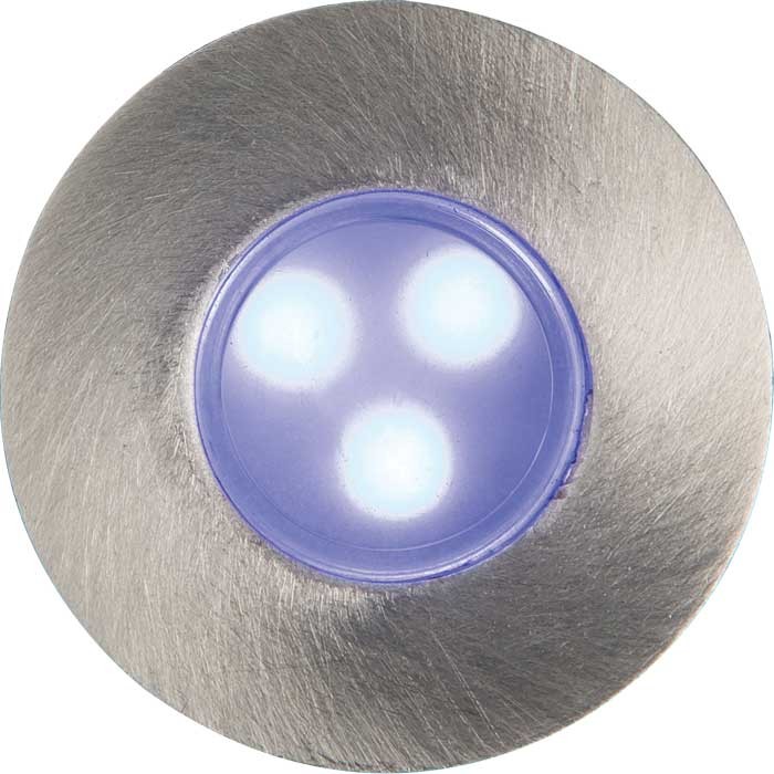 Knightsbridge 230V IP65 0.6W LED Blue Mini Ground Light - Blue