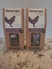 2-🟢Teapigs everyday brew 15 tea temples English Breakfast Gourmet Tea Teabags 