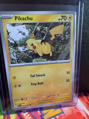 Pikachu 055/217 - Common - Pokémon TCG Ascended Heroes