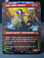 MTG Casey Jones, Vigilante TMT Rare Single NON-FOIL NM #235 Human Warrior