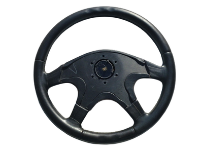 Italvolanti Dolce Steering Wheel 370mm Black Leather JDM W126 GX71