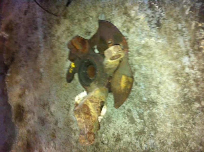 92-93 Mazda MX-3 conductor husillo delantero/nudillo sin ABS a través de vin 227696 Foto 4 de 4