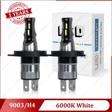 For Toyota Corolla 1998-2000 2x H4 9003 Front LED Headlight Bulbs High low Beam