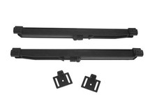 Miseno MBDH1195BK 12-11/16" Soft Close Barn Door Hardware Kit - Black